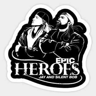 epic heroes Sticker